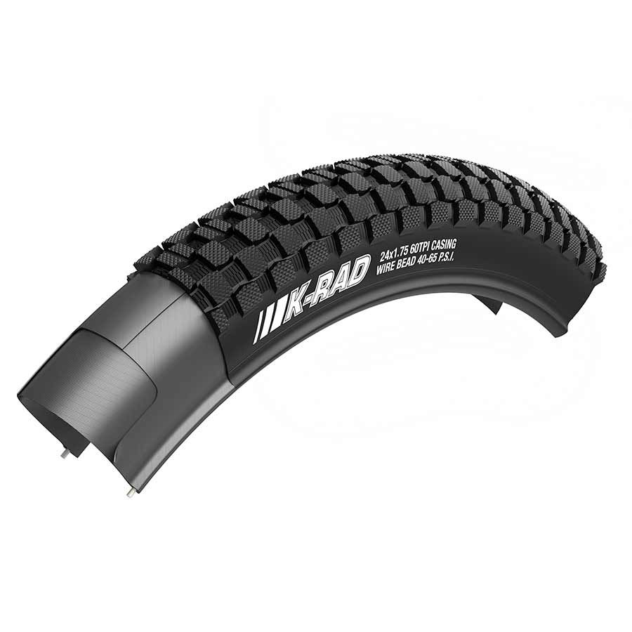 24''x2.30, Wire, Clincher, PRC, 60TPI, Black