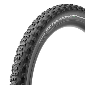 Pirelli, Scorpion E-MTB R, Mountain Tire, 27.5x2.60, Folding, Tubeless Ready, SmartGRIP+, Hyperwall, 60TPI, Black