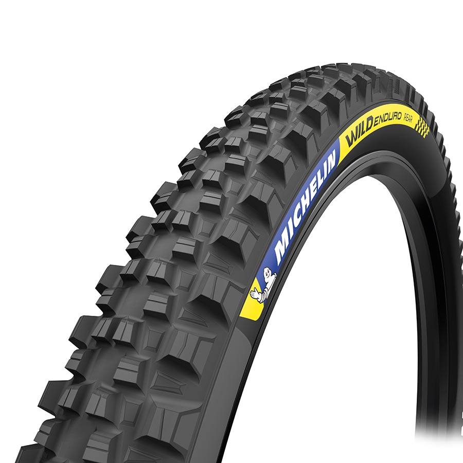 Michelin, Wild Enduro Racing Rear, Tire, 29''x2.40, Folding, Tubeless Ready, MAGI-X DH, Downhill Shield, 55, Black