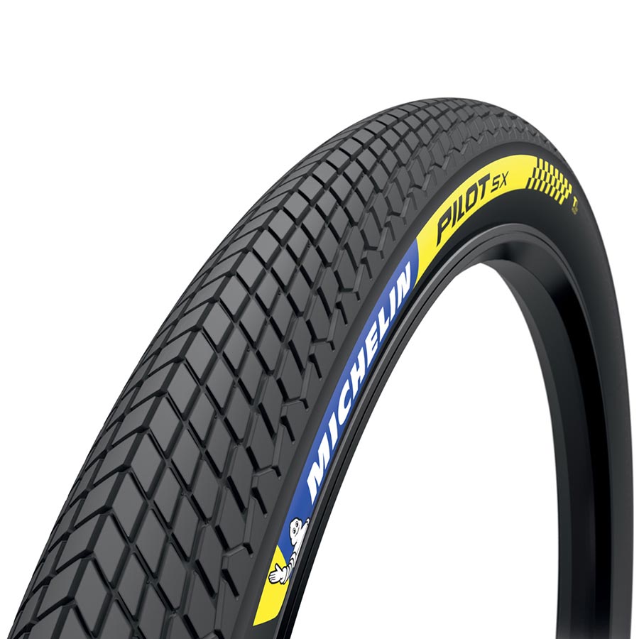 Michelin, Pilot SX, Tire, 20''x1.70, Folding, Tubeless Ready, 60TPI, Black