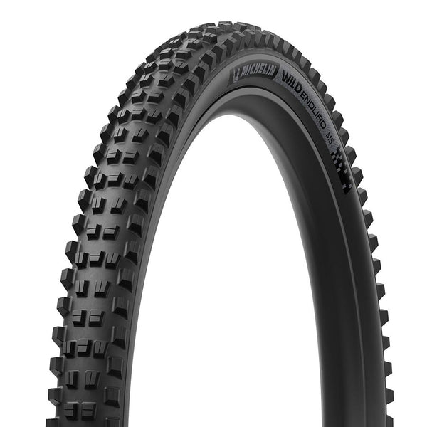 Michelin, WILD ENDURO MS RACING LINE DK, Mountain Tire, 29''x2.40, Folding, Tubeless Ready, MAGI-X, Black