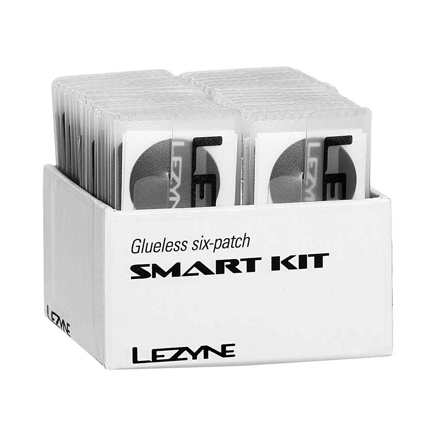 Lezyne, Smart Kit, Patch kit, Rectangular display box with 34 kits