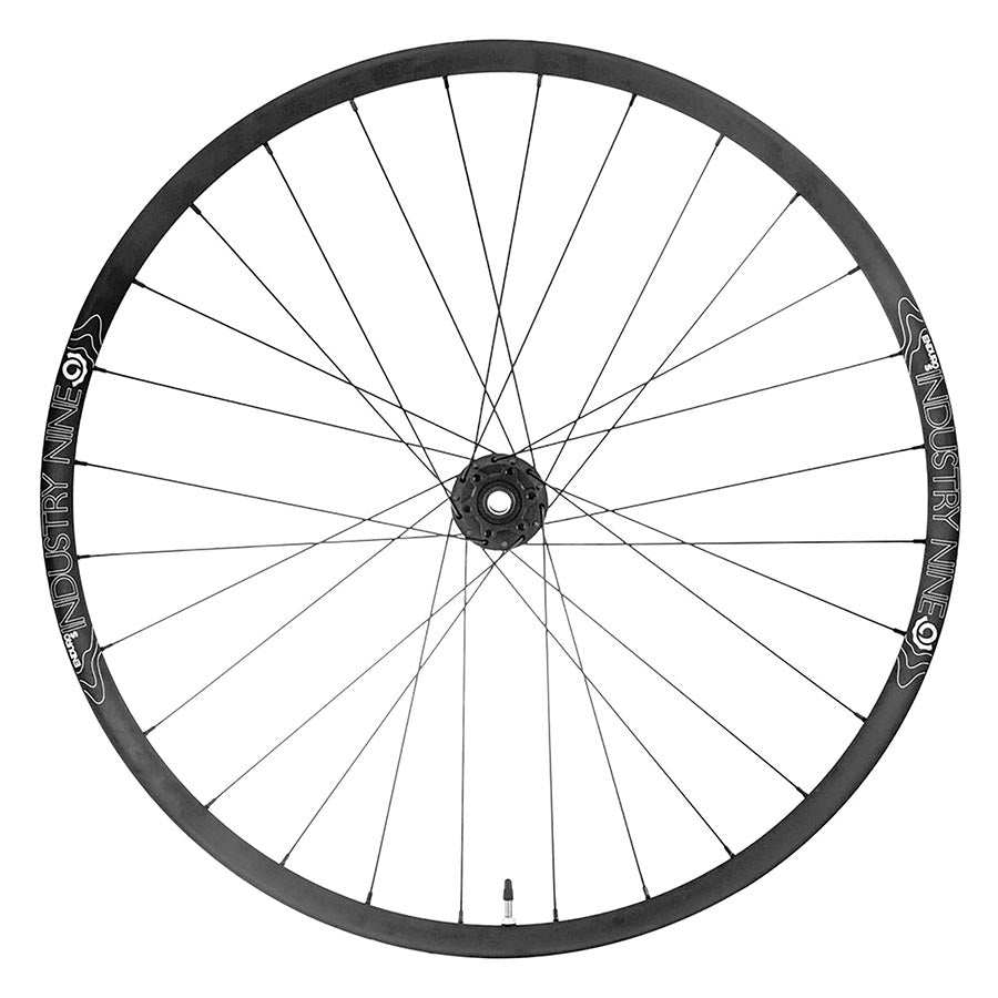 Rear, 27.5'' / 584, Holes: 28, 12mm TA, 157mm, Disc IS 6-bolt, Shimano Micro Spline