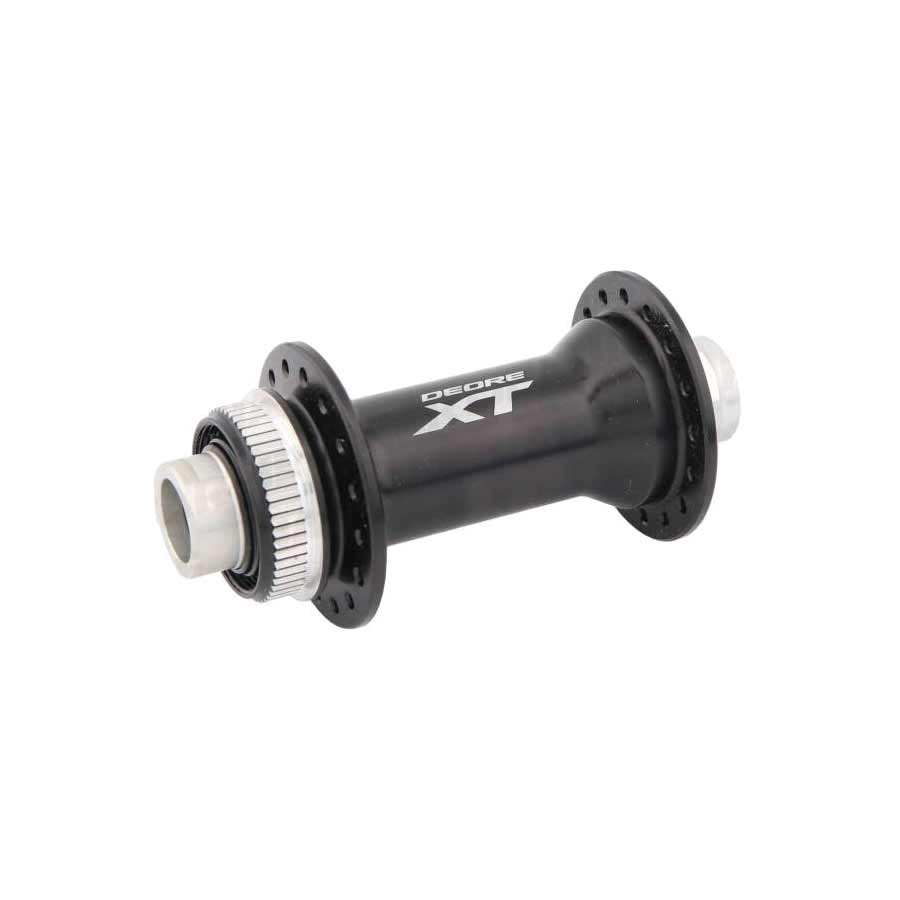 Deore XT HB-M8010-B, Disc Hub, Front, 32H, 15mm TA, 110mm Boost, Black