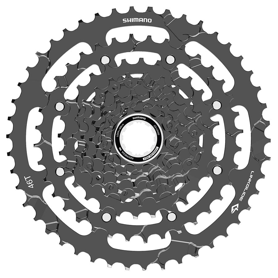 Shimano, CS-LG400-9, Cassette, Speed: 9, 11-46T, ECSLG4009146