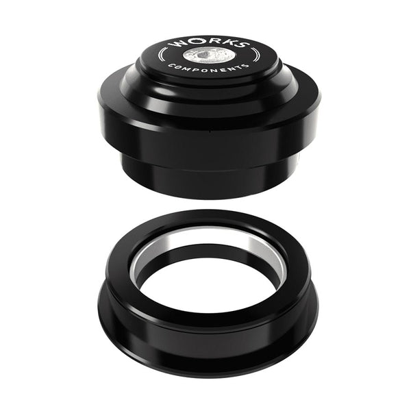 1.0deg EC44-ZS56 Angleset, Angle Headset, 1.0°, 110-119mm, EC44/28.6 | ZS56/40, ZS, External threadless, Complete, Black