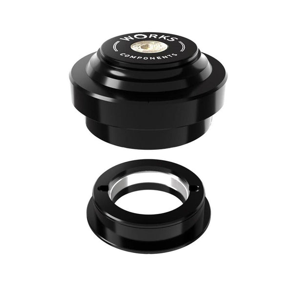 1.0 EC44-ZS44 Angleset-1 1/8'', Angle Headset, 1.0°,  100-109mm, EC44/28.6 | ZS44/30, ZS, External threadless, Complete, Black