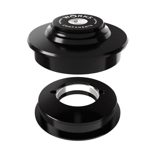 1.5deg ZS56-ZS56 Angleset, Angle Headset, 1.0°, 110-119mm, ZS56/28.6 | ZS56/40, ZeroStack, Complete, Black