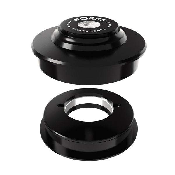 1.0deg ZS56-ZS56 Angleset, Angle Headset, 1.0°, 100-109mm, ZS56/28.6 | ZS56/40, ZeroStack, Complete, Black