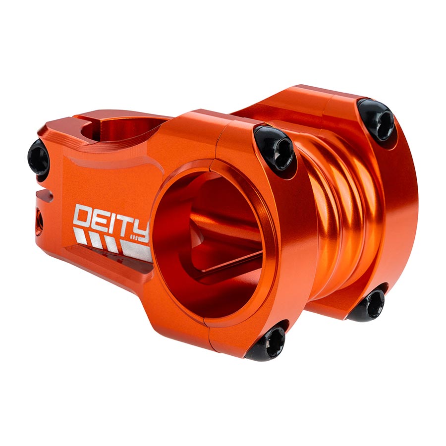 Deity, Copperhead 42, Stem, Diameter: 35mm, Length: 42mm, Steerer: 28.6mm, 0°, Black