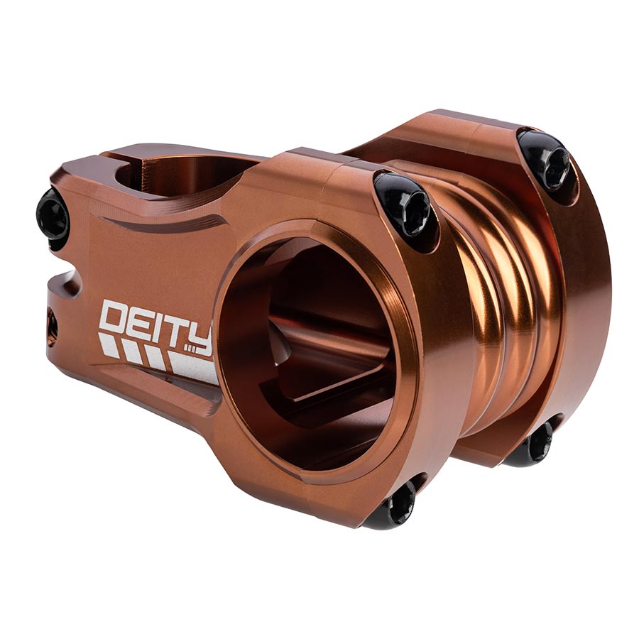 Deity, Copperhead 42, Stem, Diameter: 31.8mm, Length: 42mm, Steerer: 1-1/8'', 0°, Black