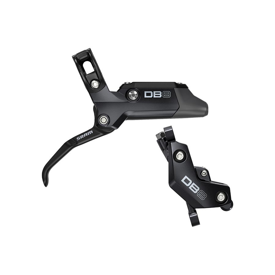 Rear, Post mount, Disc: Not included, Black