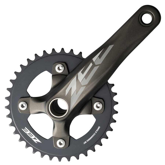 Shimano, Zee FC-M645, Crankset, 10 sp., 165mm, 36T, BCD:104mm, H2, 57.9mm, Black