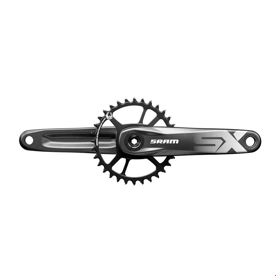 170mm, Black, MTB