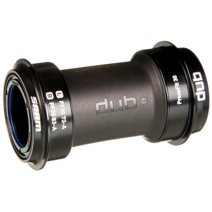 SRAM, DUB PF30 Road 73mm, Press Fit BB, PF30, Spindle: 28.99mm, Width: 73mm, Diameter: 46mm