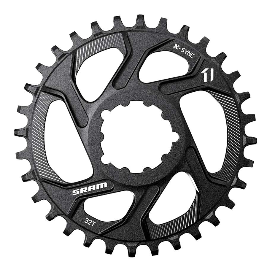 28T, 11sp, Direct Mount 3mm Boost, Chainring, For single speed, Aluminum, Black