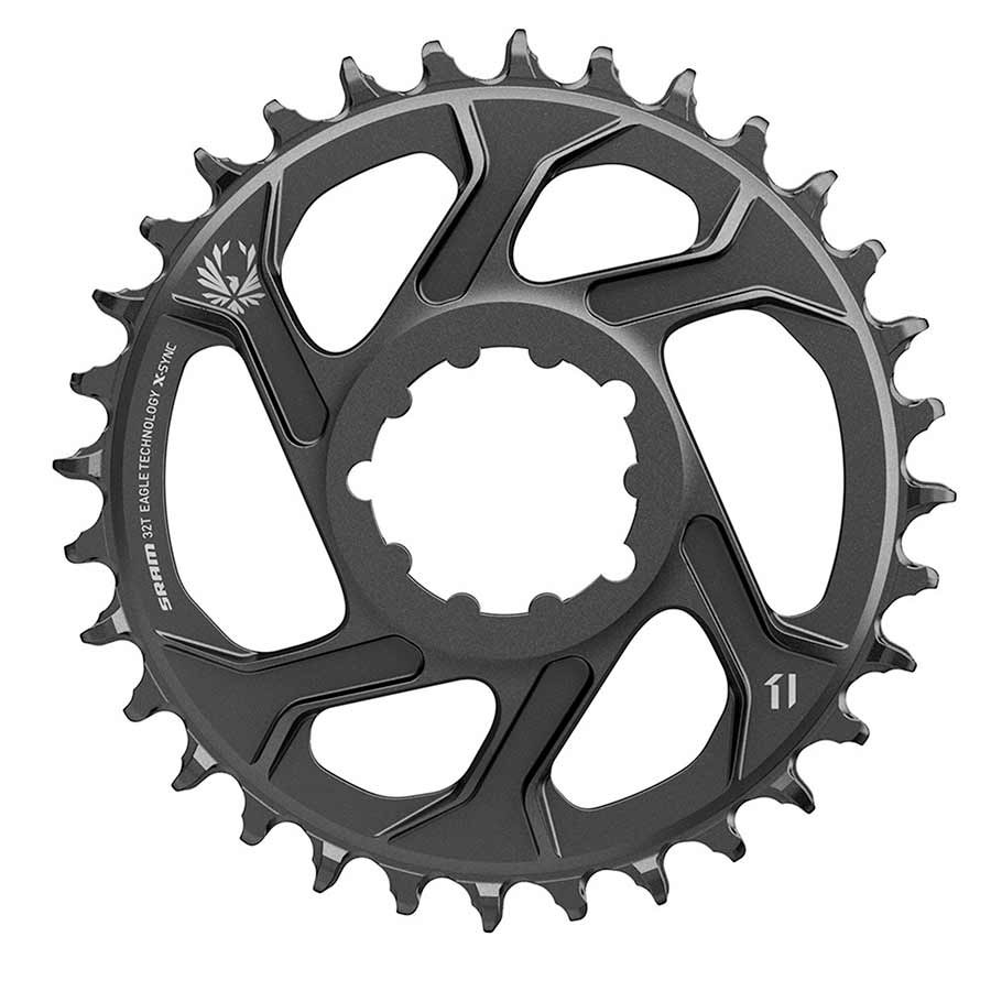 X-Sync 2 Eagle 3mm Offset, Chainring, Teeth: 30, Speed: 12, BCD: Direct Mount, Single, Aluminum, Gold