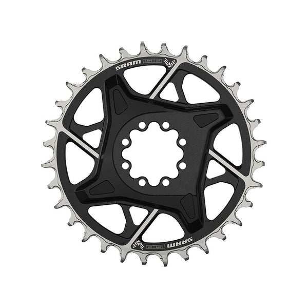 X0 3mm Offset, Chainring, Teeth: 32, Speed: 12, BCD: Direct Mount, Aluminum, Black