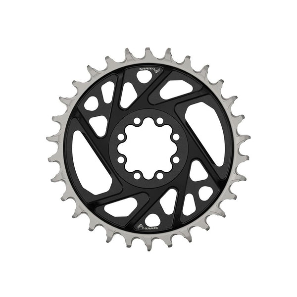 XX 3mm Offset, Chainring, Teeth: 32, Speed: 12, BCD: Direct Mount, Aluminum, Black