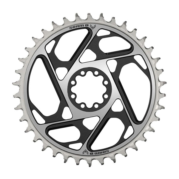 0mm Offset, Chainring, Teeth: 38, Speed: 12, BCD: Direct Mount, Aluminum, Black