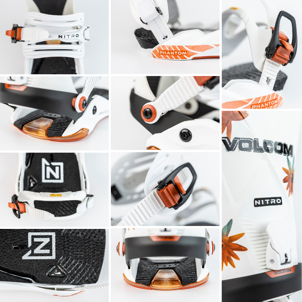 Phantom Nitro X Volcom Snowboard Bindings 2024/25