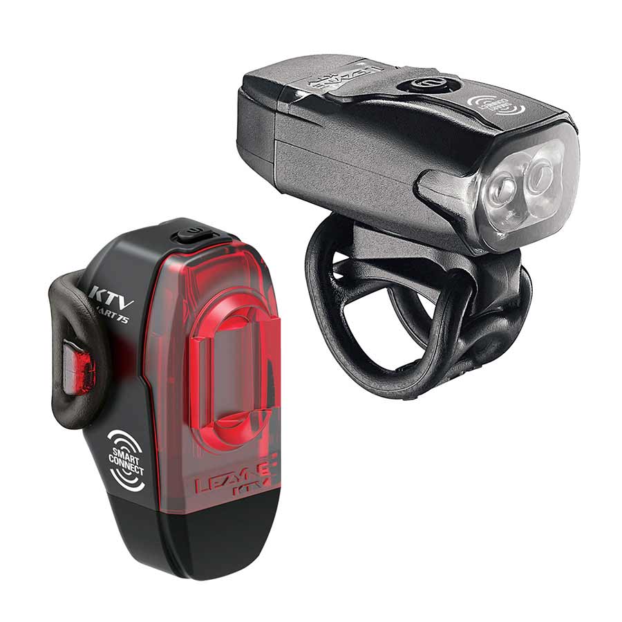 Lezyne, KTV Drive / KTV Pro Smart, Light, Set, Silver