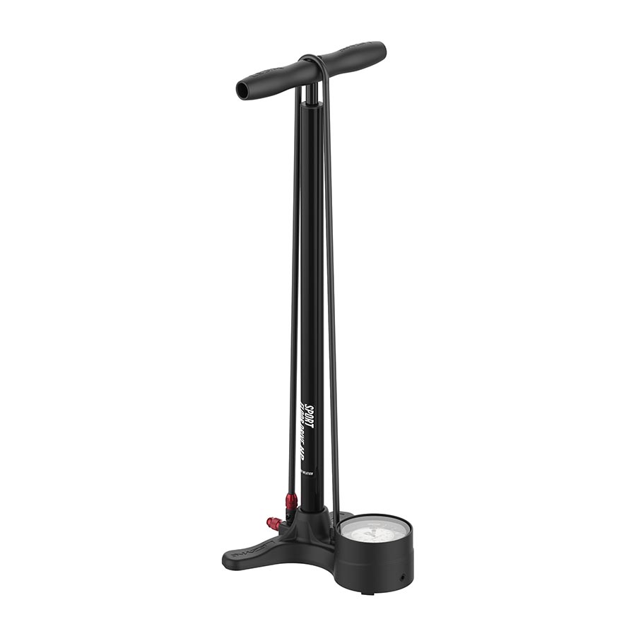 Drive, Floor Pump, ABS-1 Pro Chuck, 220psi, Black