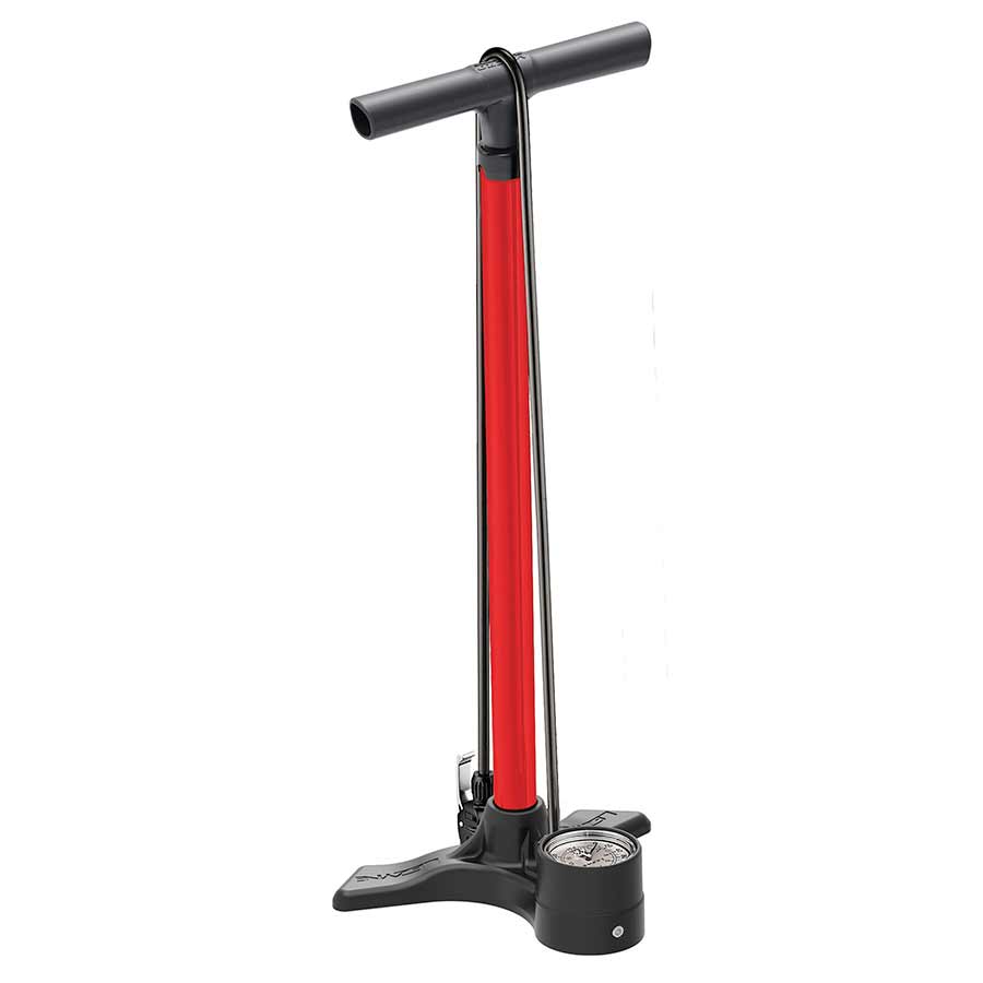 Drive  2.5'', Floor Pump, Dual Valve Head, 220psi, Red