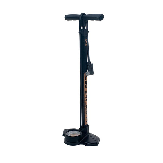 EVO, Hurricane Pro, Floor Pump, SmartHead, 160psi, Black/Gold