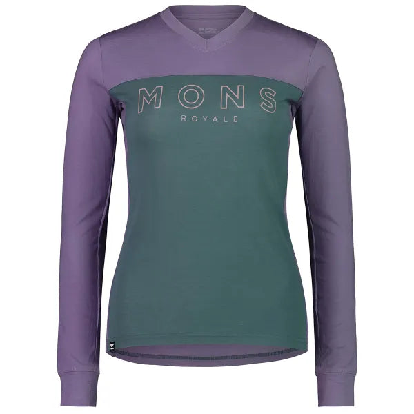 Redwood Enduro V-Neck Long Sleeve Jersey - Women's