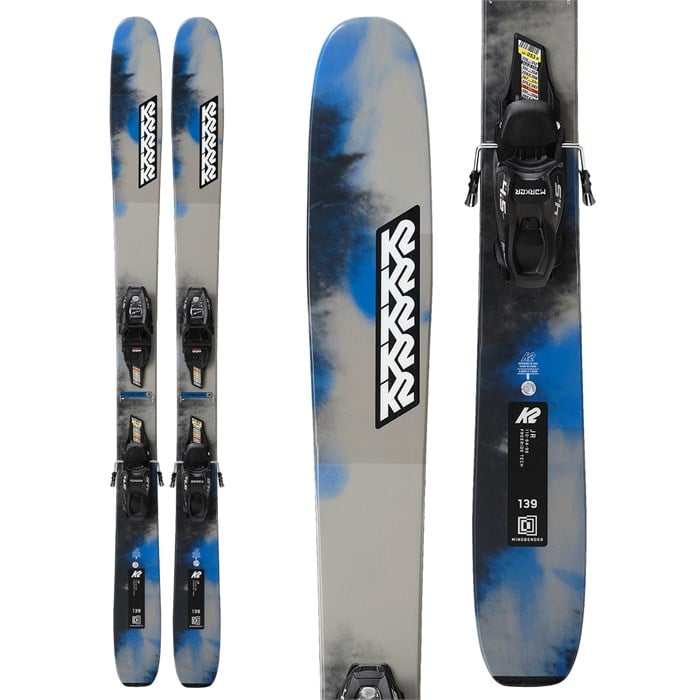 Mindbender Skis with Bindings - Youth