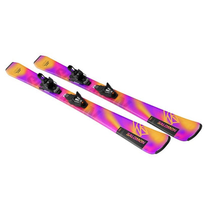 L Lux Jr S Skis with Bindings - Youth