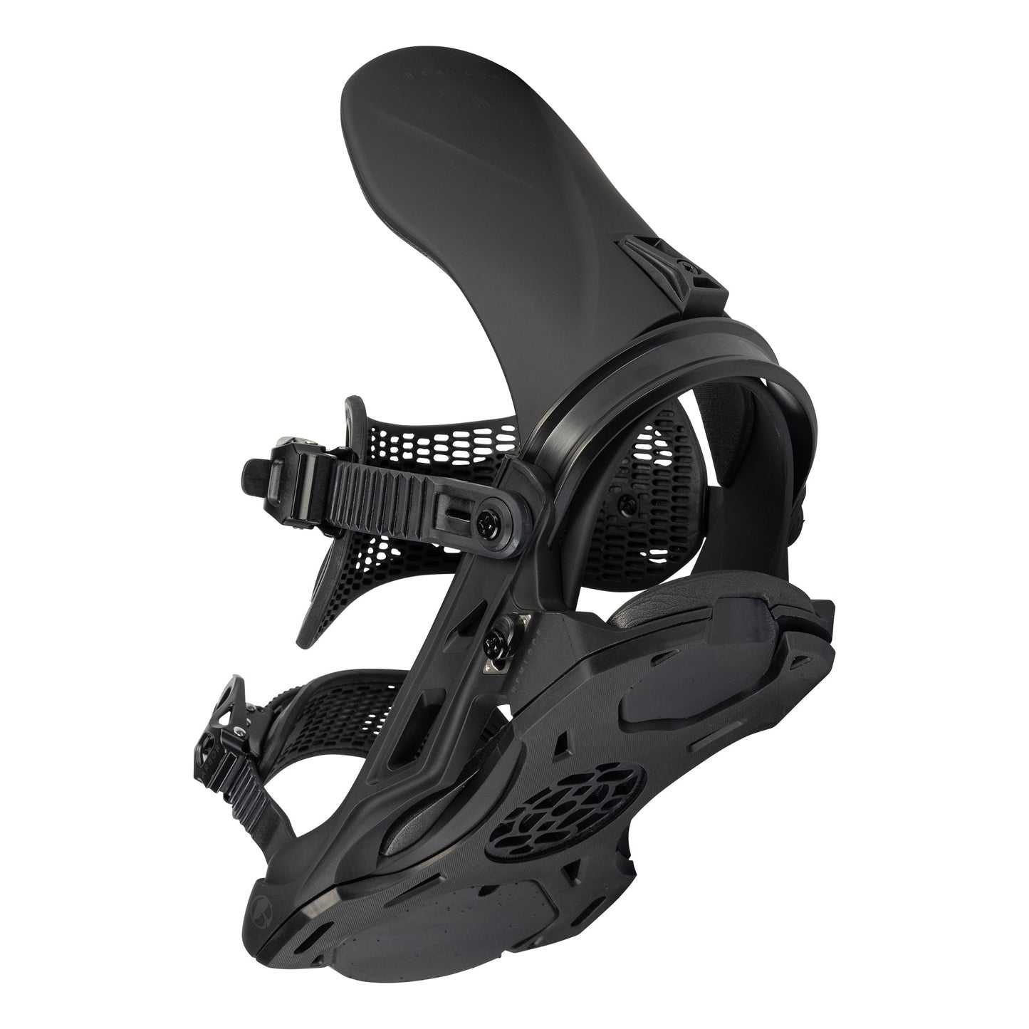 Hemlock Snowboard Bindings - Black