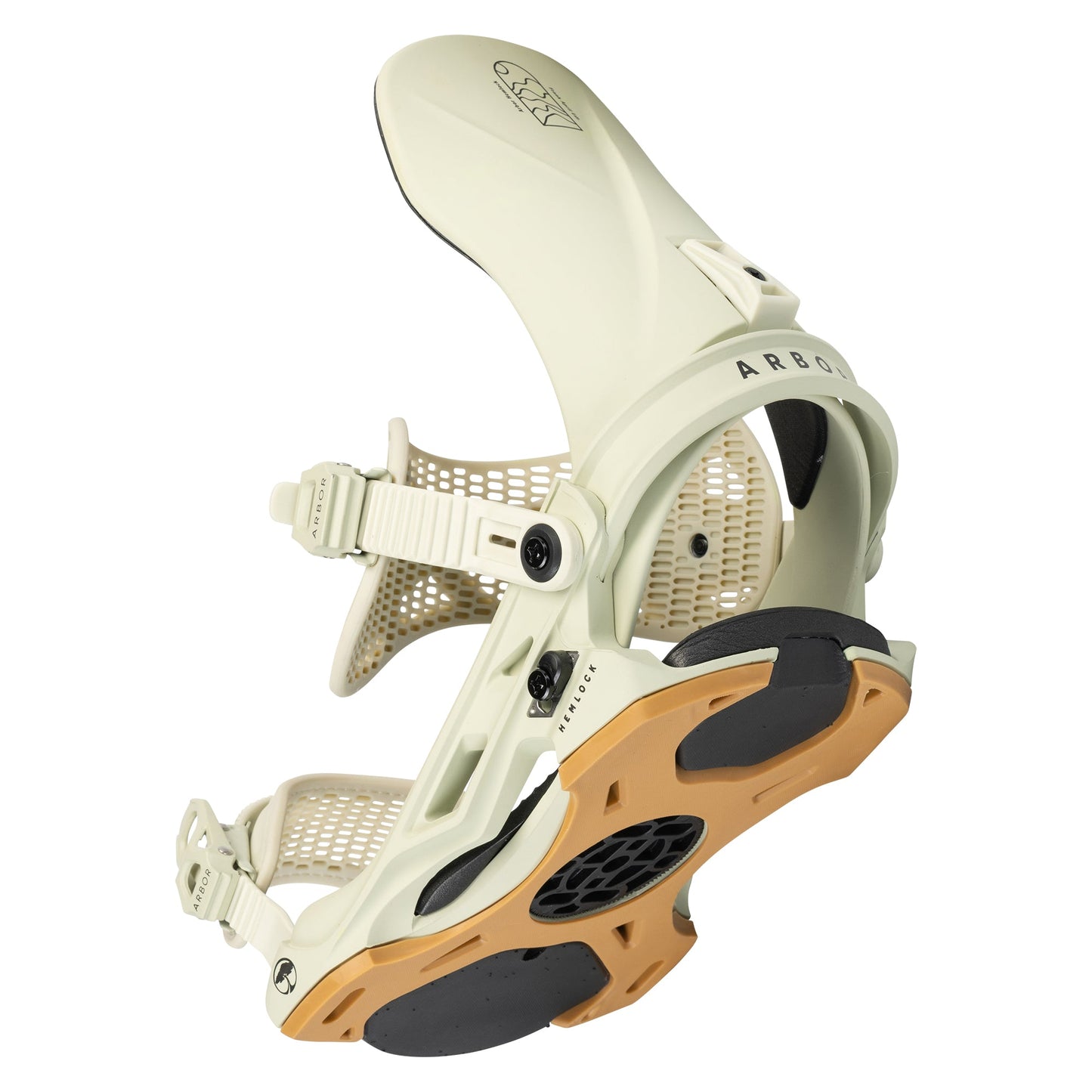 Hemlock Snowboard Bindings - Frank April Edition