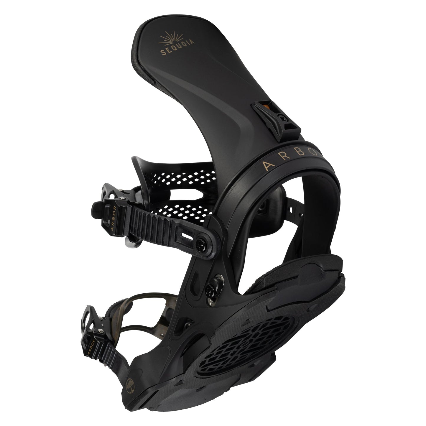 Sequoia Snowboard Bindings - Black