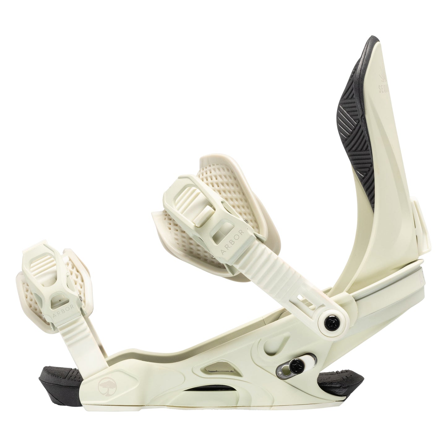 Sequoia Snowboard Bindings - Bone