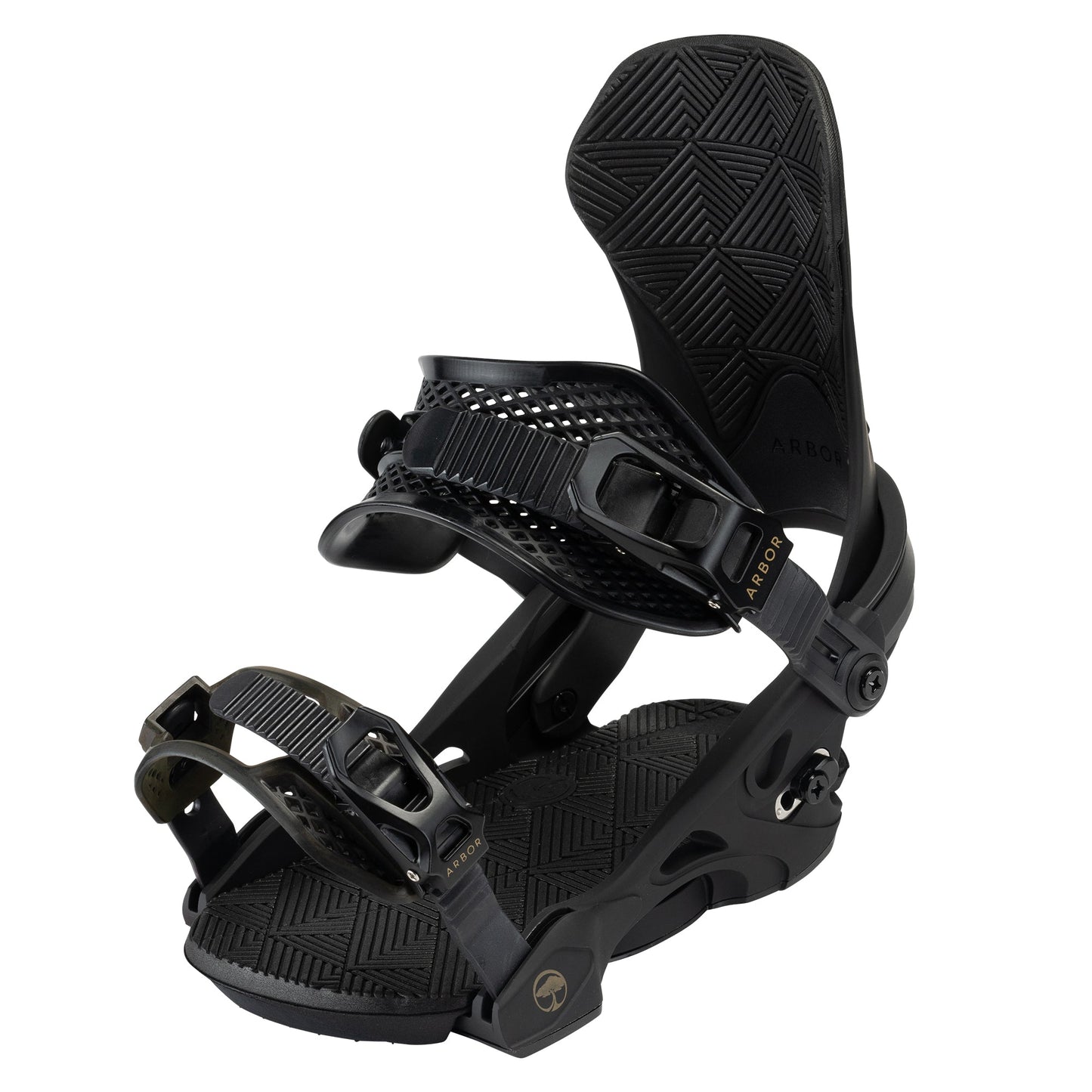 Sequoia Snowboard Bindings - Black