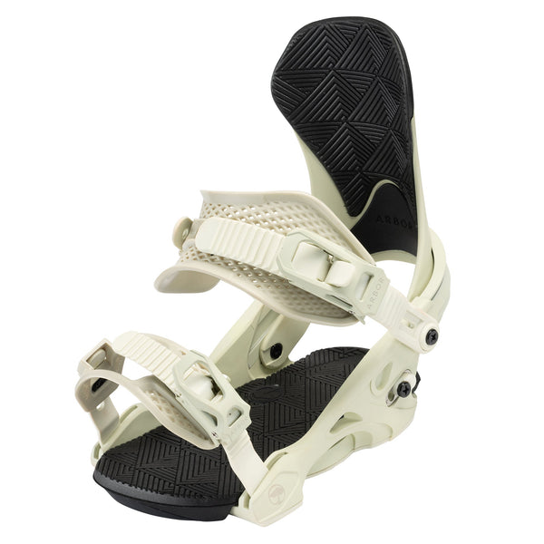 Sequoia Snowboard Bindings - Bone