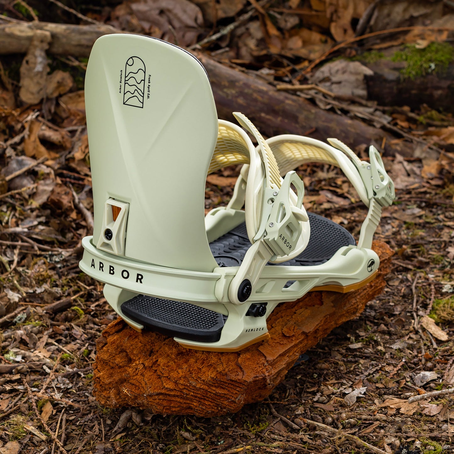 Hemlock Snowboard Bindings - Frank April Edition