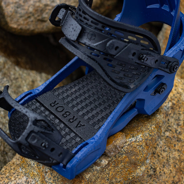 Spruce Snowboard Bindings - Midnight Blue